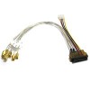 0.3M 29-Pin SAS to (8) SMA RF Coax Cable